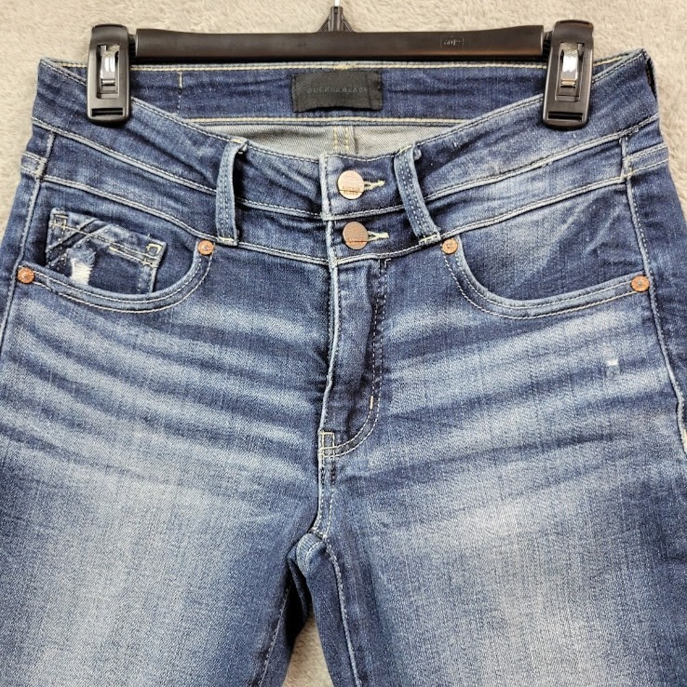 Buckle Women's Skinny Jeans - Blue - Picture 2 of 13